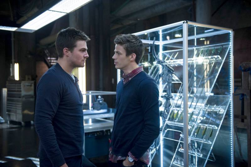 Oliver et Barry discutent