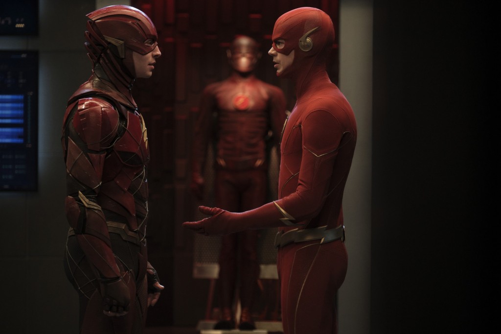 Barry (Grant Gustin) rencontre Barry (Ezra Miller)